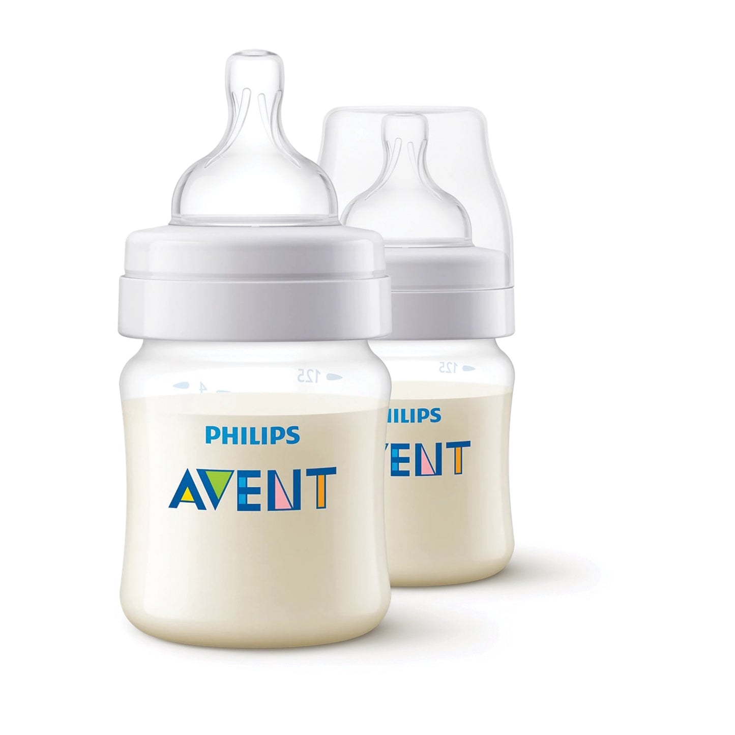 Philips Avent - Anti-Colic Baby Bottle 125ml | Pack of 2 | 1m+