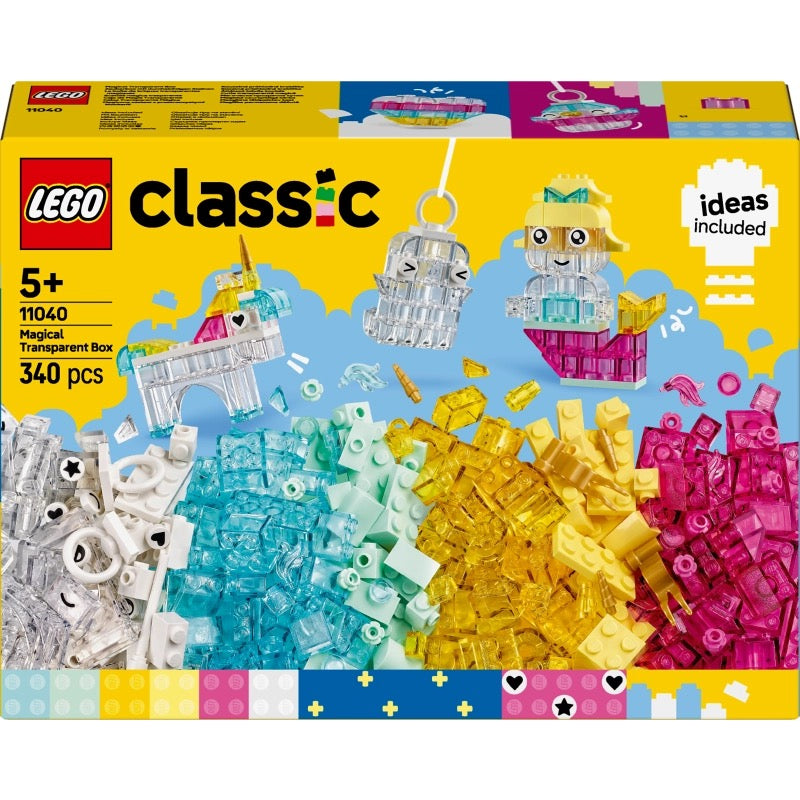 Lego - Magical Transparent Box | 340 Pcs | 5Y+