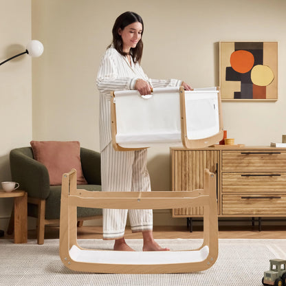 Snuz - SnuzPod5 Bedside Crib | Natural