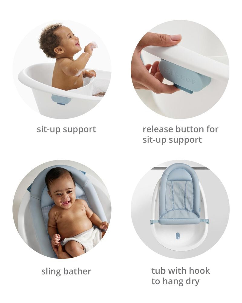 Skip Hop - Wave 4-in-1 Baby Bath Tub Skip Hop - Wave 4-in-1 Baby Bath Tub