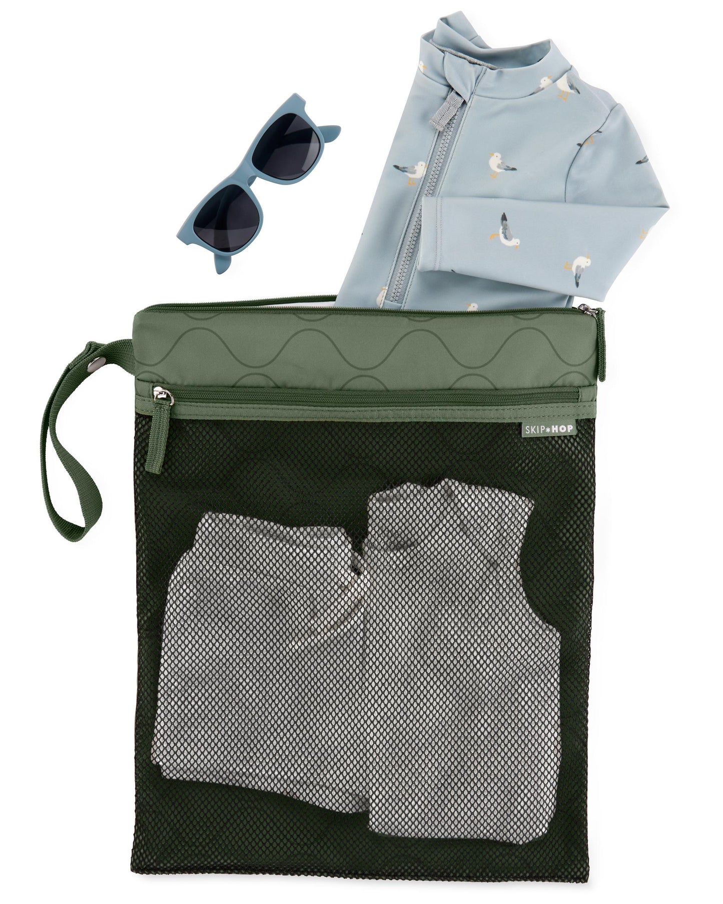 Skip Hop - Grab & Go Wet / Dry Bag | Sage