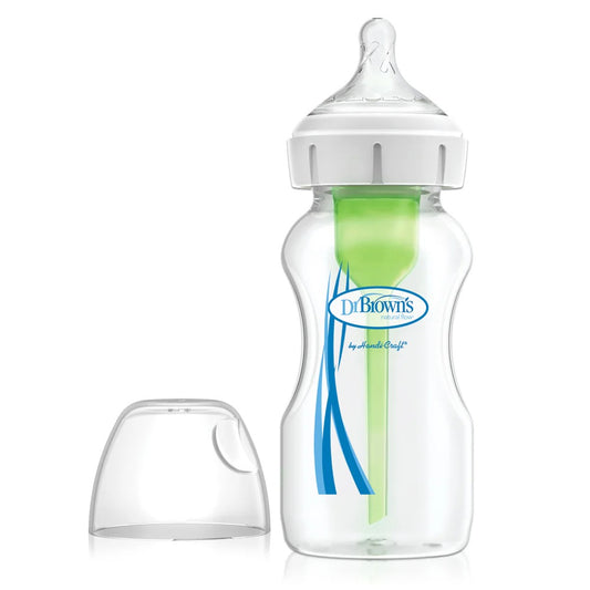 Dr. Brown's - Wide-Neck Options+ Bottle 270ml Level 1 Nipple — BambiniJO Jordan
