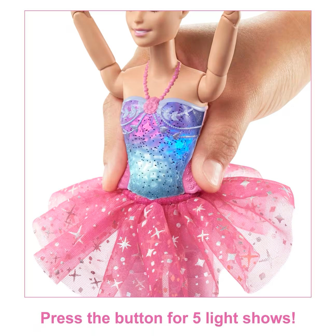 Barbie - Dreamtopia Twinkle Lights Ballerina Doll
