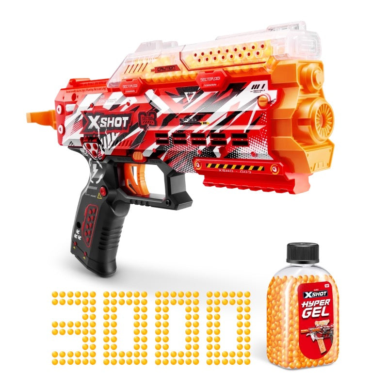 X-Shot - Hyper Gel Stinger Blaster Mini | 3000 Gellets | 14Y+ X-Shot - Hyper Gel Stinger Blaster Mini | 3000 Gellets | 14Y+