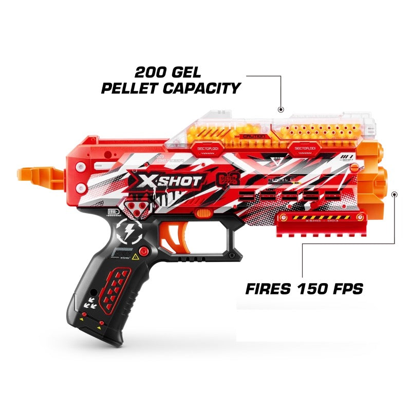 X-Shot - Hyper Gel Stinger Blaster Mini | 3000 Gellets | 14Y+ X-Shot - Hyper Gel Stinger Blaster Mini | 3000 Gellets | 14Y+