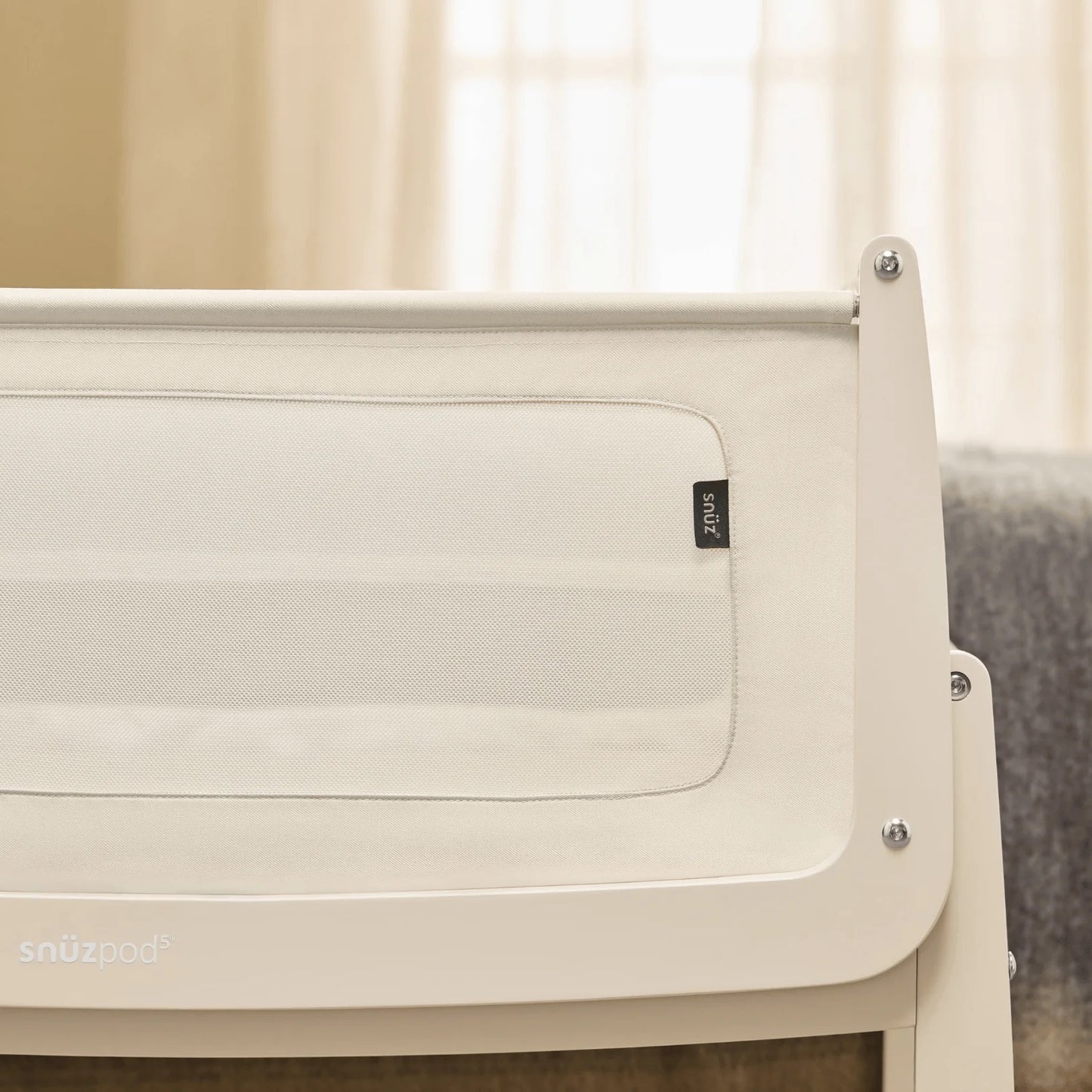 Snuz - SnuzPod5 Bedside Crib | Cashmere