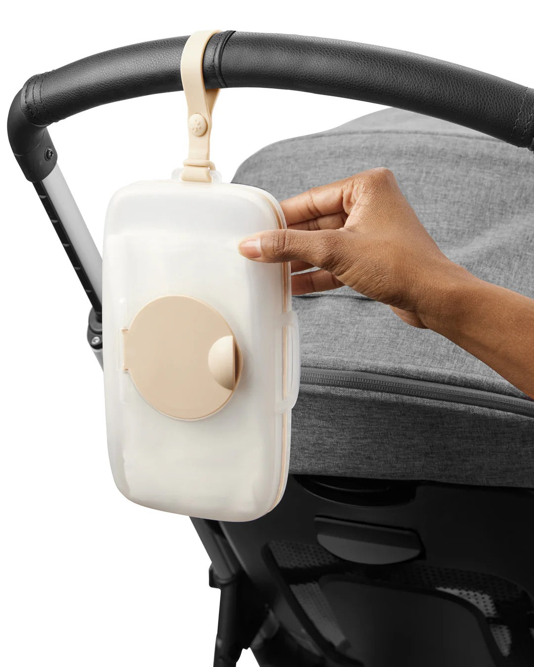 Skip Hop - Grab & Go Snug Seal Wipes Case | Oat