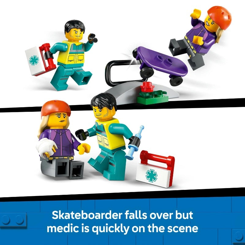Lego - Emergency Ambulance | 184 Pcs | 5Y+