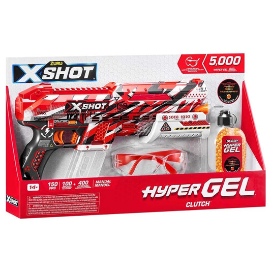 X-Shot - Hyper Gel Clutch Small Blaster | 5000 Gel Pellets | 14Y+