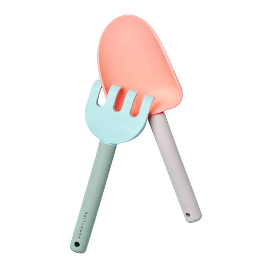 صني لايف - مجرفة ومشط رمل سيليكوني سوربيه التفاح