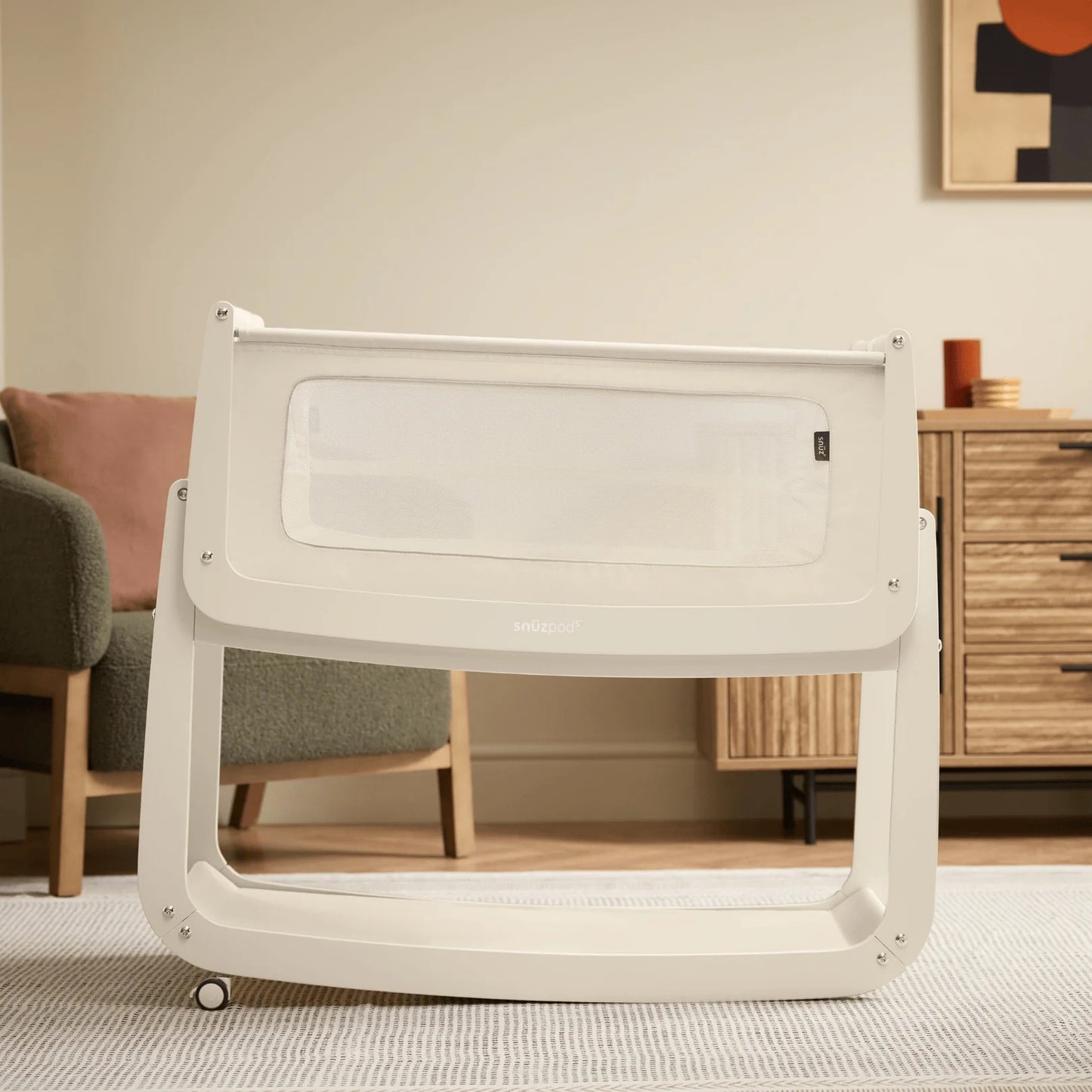 Snuz - SnuzPod5 Bedside Crib | Cashmere