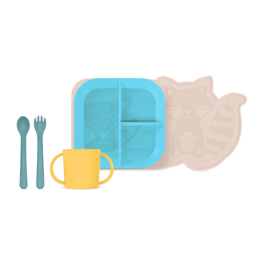 Miniland - Dinnerware Set | Raccoon