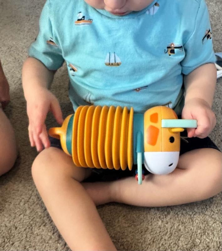 Skip Hop - Jungle Beats Giraffe Accordion Baby Toy