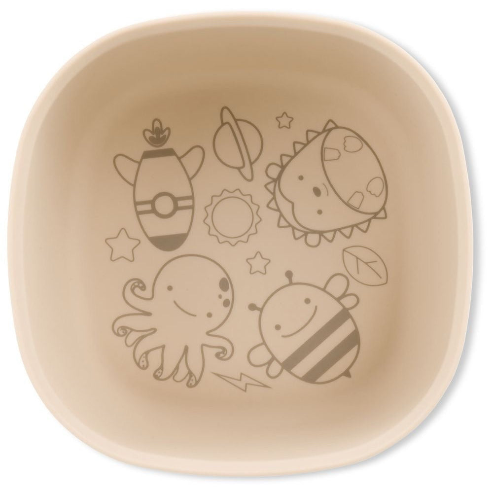 Skip Hop - Squad Silicone Plate | Oat Skip Hop - Squad Silicone Plate | Oat