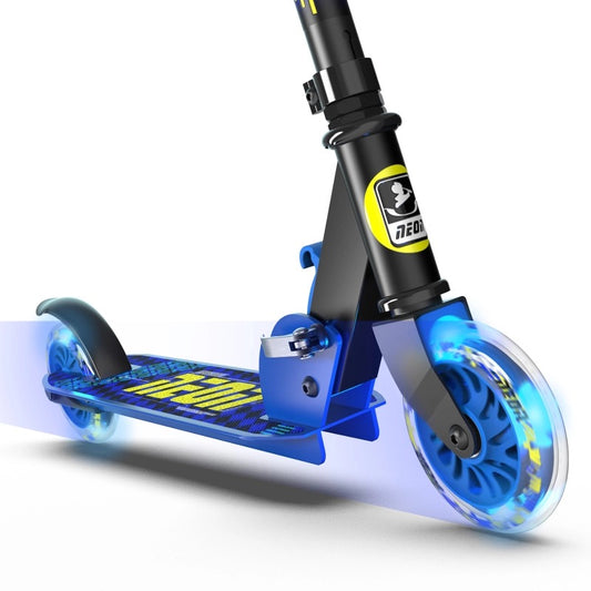 Yvolution - Neon Apex Led Scooter | Blue Yellow | 5-9Y