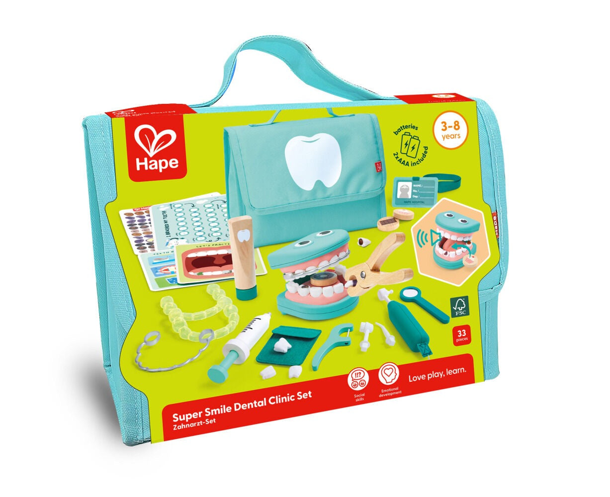Hape - Super Smile Dental Clinic Set