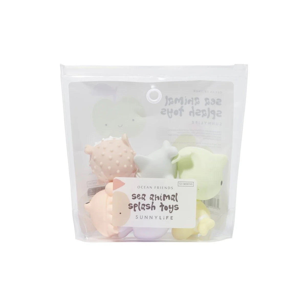 صني لايف - ألعاب مائية على شكل حيوانات بحرية | 6 قطع