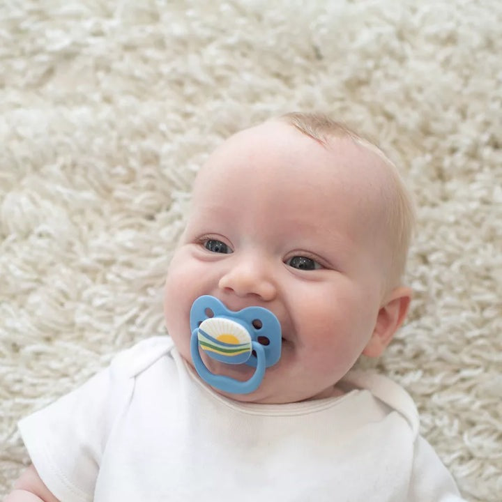 Dr. Brown's - Advantage Pacifier | Stage 1 | 0-6m | Blue | 2-Pack