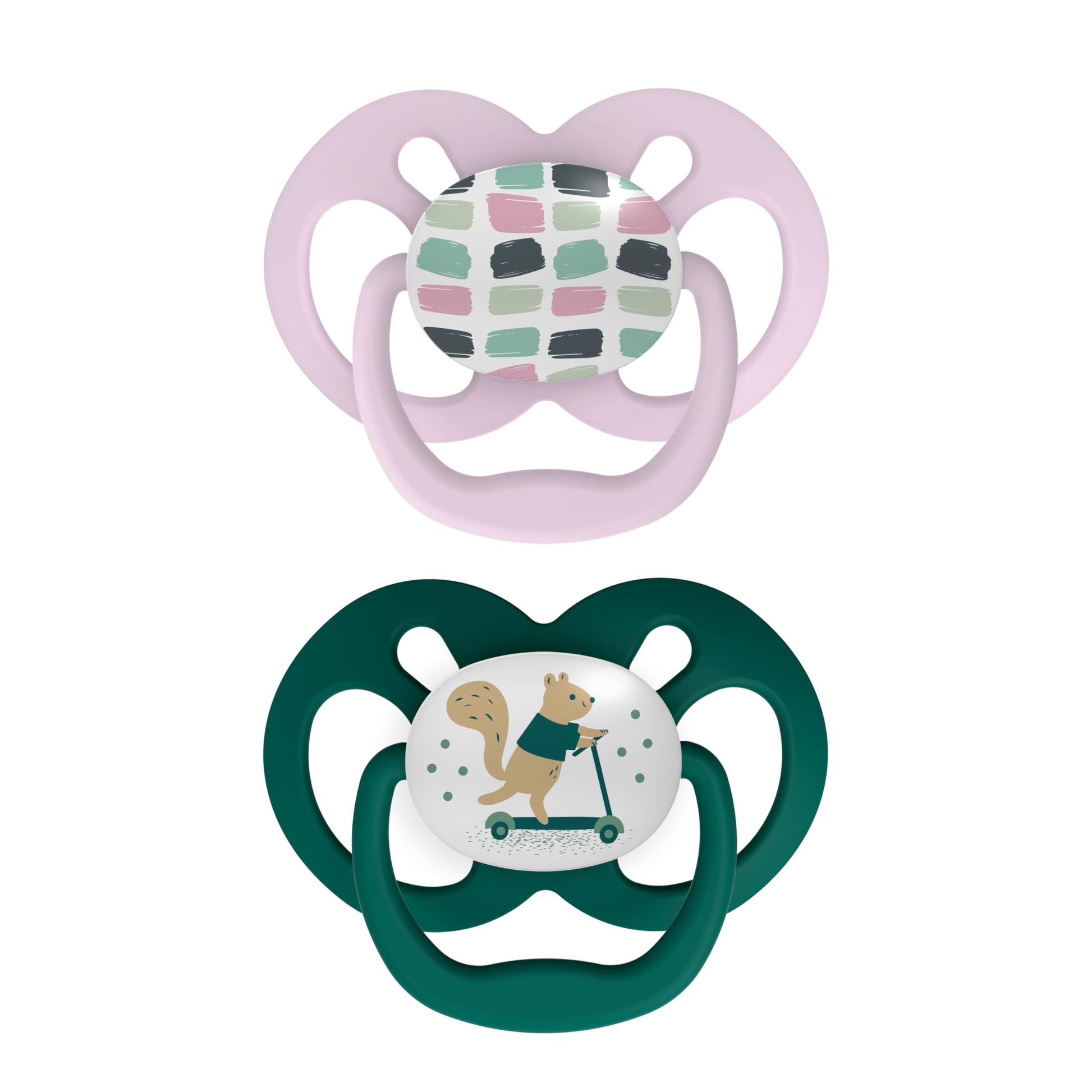 Dr. Brown's - Advantage Pacifier | Stage 2 | 6-18m | Pink | 2-Pack Dr. Brown's - Advantage Pacifier | Stage 2 | 6-18m | Pink | 2-Pack