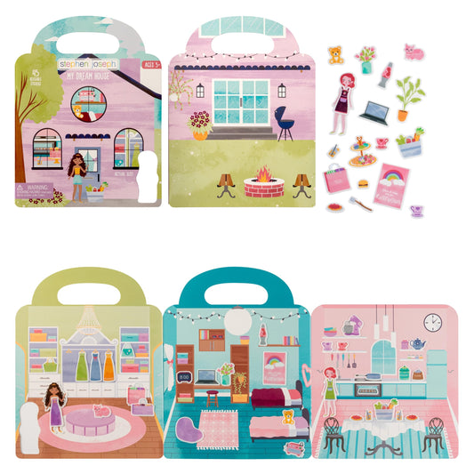 Stephen Joseph Reusable Sticker Book Dream House 3-6Y — BambiniJO Jordan