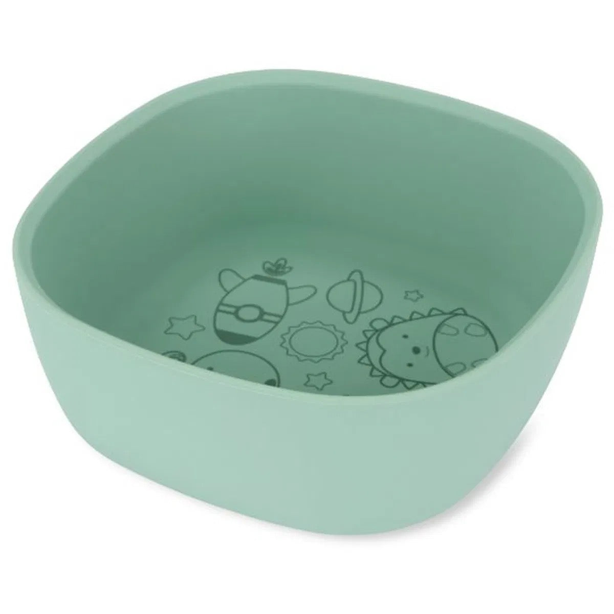 Skip Hop - Squad Silicone Bowl | Green Skip Hop - Squad Silicone Bowl | Green