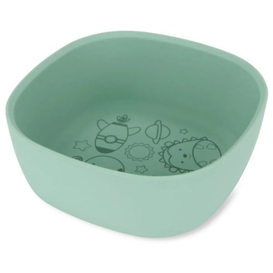 Skip Hop - Squad Silicone Bowl | Green
