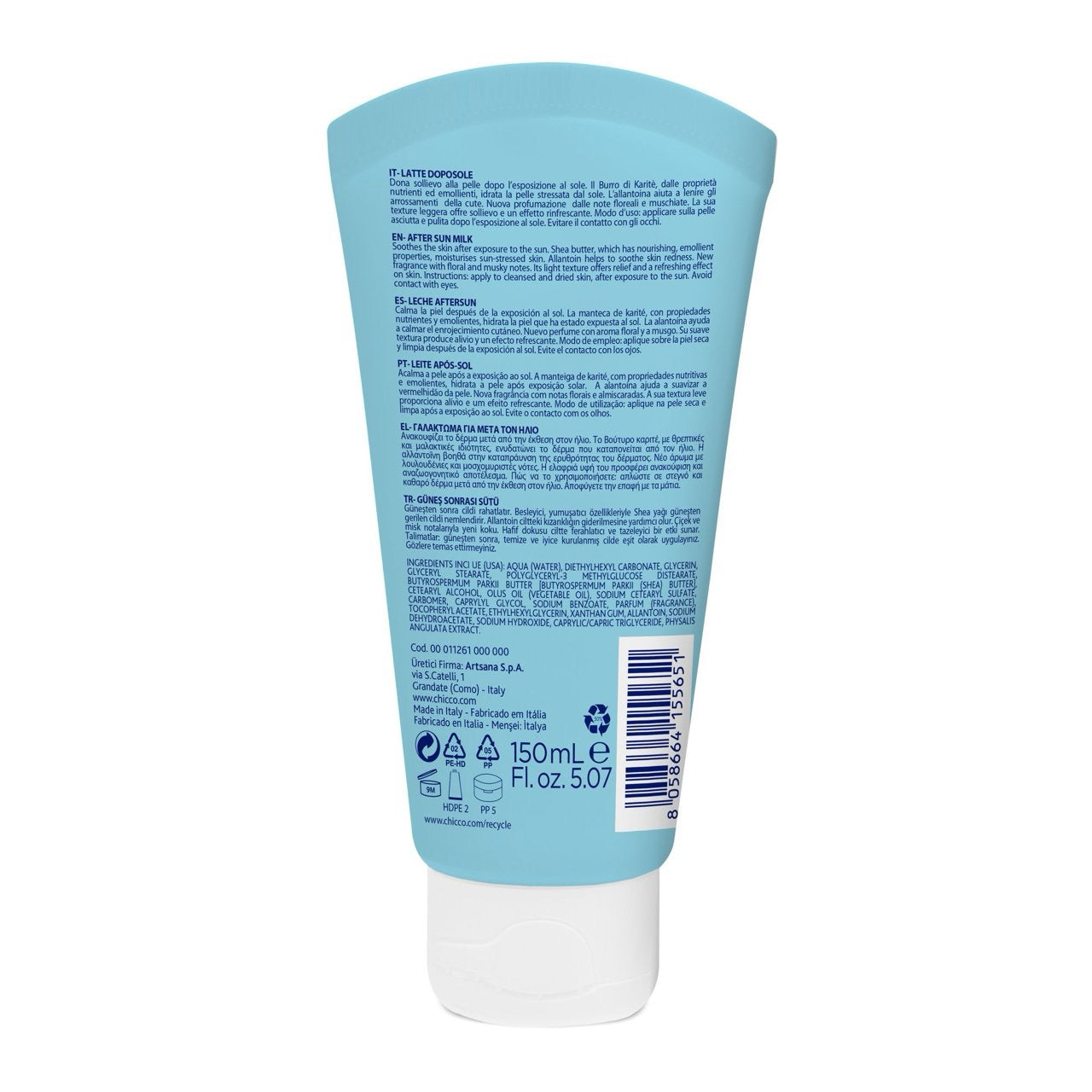 Chicco - After Sun Milk 150ml