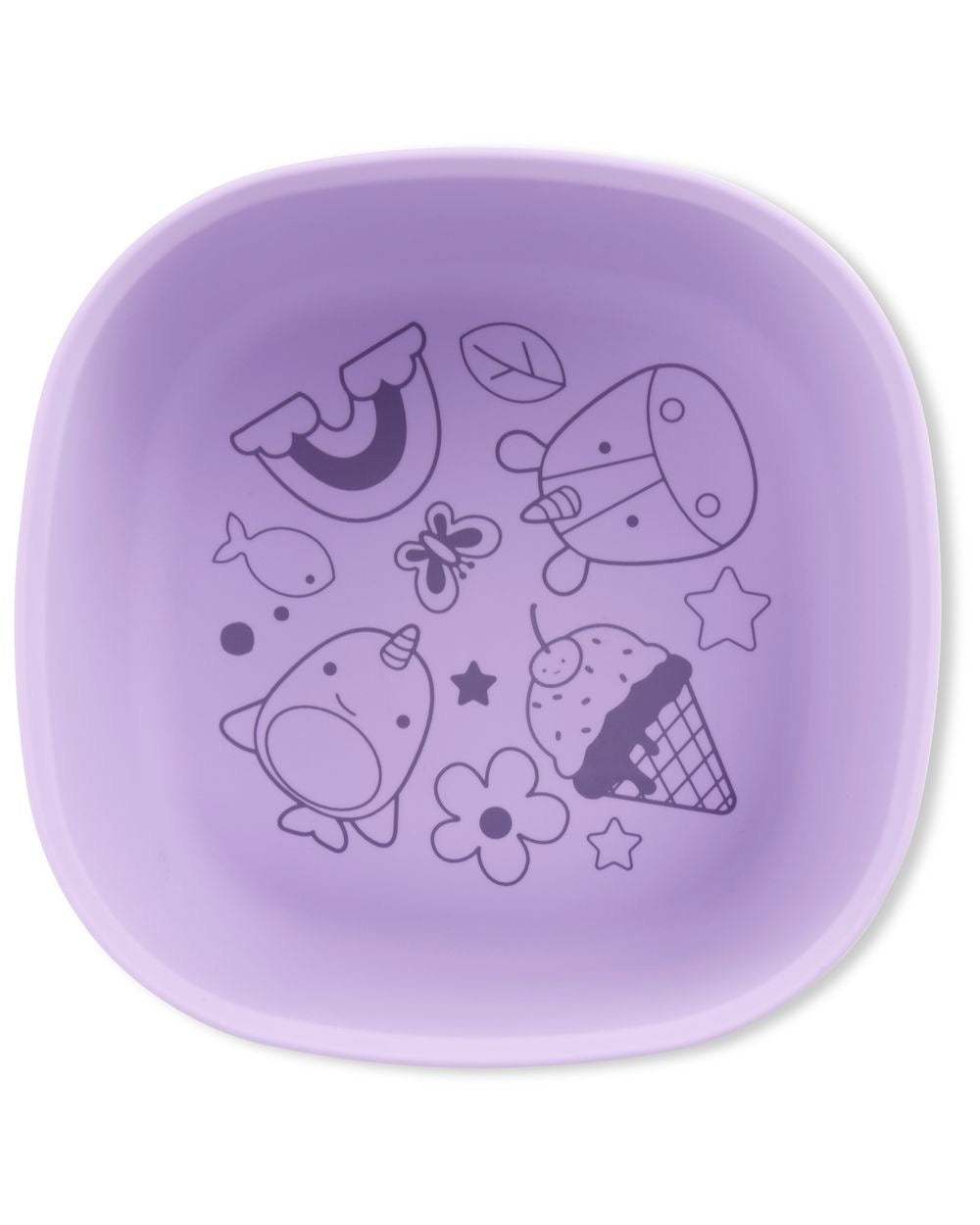 Skip Hop - Squad Silicone Bowl | Purple Skip Hop - Squad Silicone Bowl | Purple