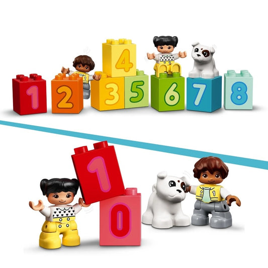 Lego Number Train- Learn to Count 23 Pcs 18M+ — BambiniJO Jordan
