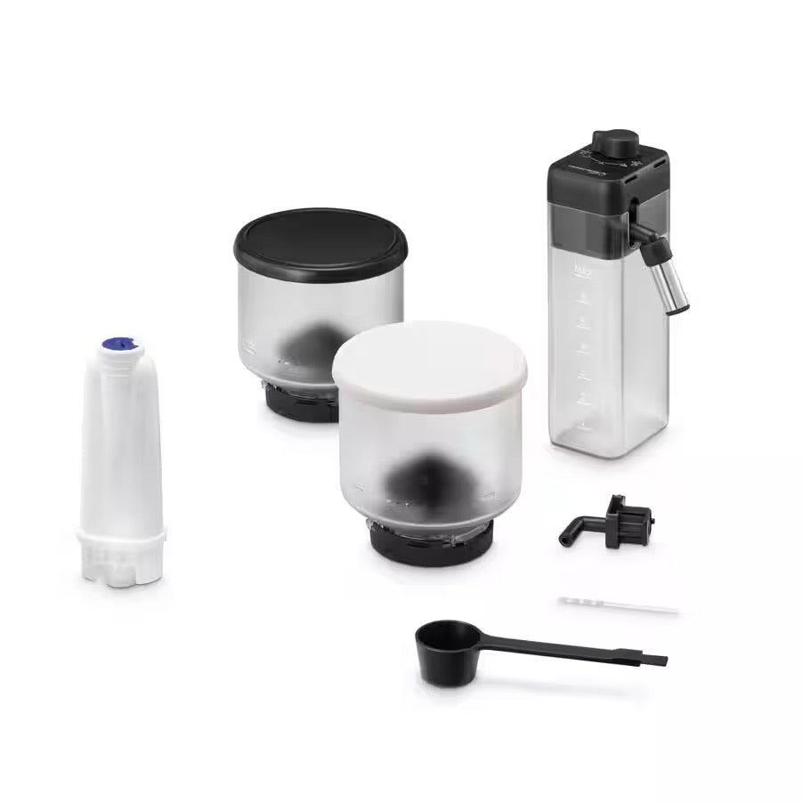 De'Longhi - Rivelia Automatic | Compact Bean to Cup Coffee Machine | Arctic White De'Longhi - Rivelia Automatic | Compact Bean to Cup Coffee Machine | Arctic White
