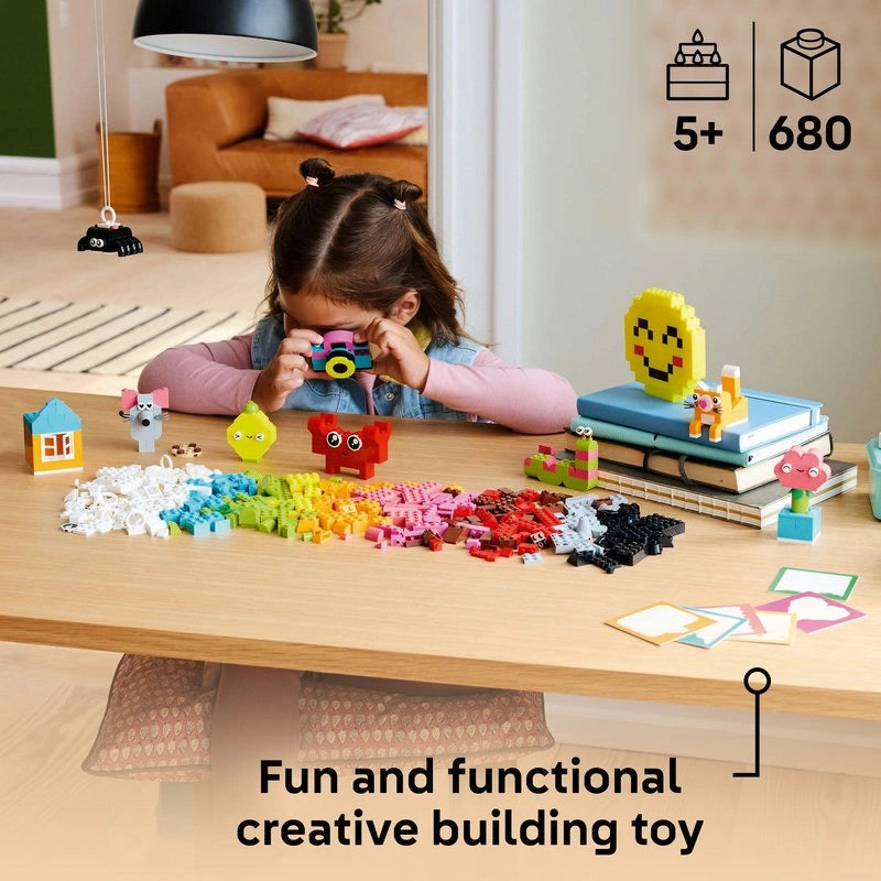 Lego - Creative Happy Box | 680 Pcs | 5Y+ Lego - Creative Happy Box | 680 Pcs | 5Y+