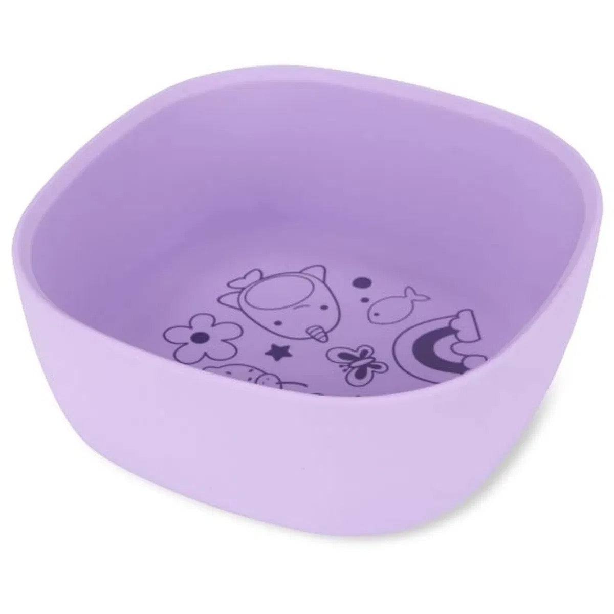 Skip Hop - Squad Silicone Bowl | Purple Skip Hop - Squad Silicone Bowl | Purple