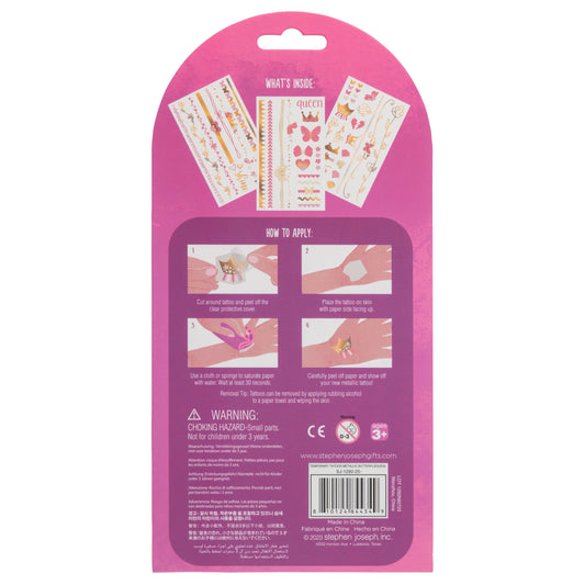 Stephen Joseph Temporary Tattoos Metallic Butterflies 3-6Y — BambiniJO Jordan