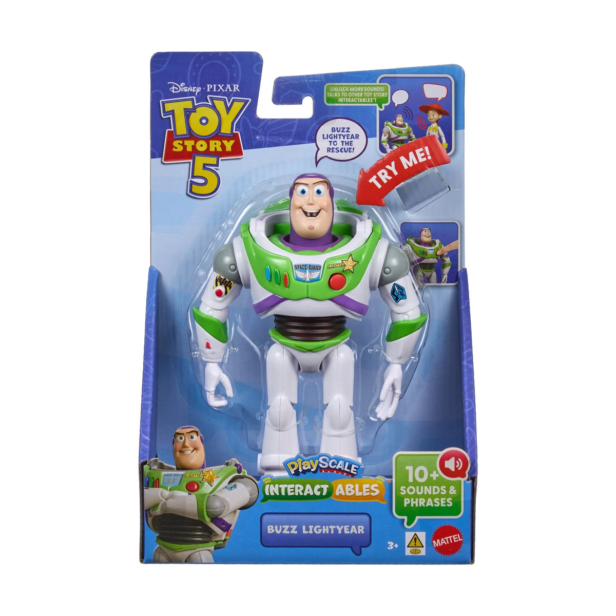 Toy Story - Disney Pixar | Original Buzz Lightyear Action Figure | 3Y+ Toy Story - Disney Pixar | Original Buzz Lightyear Action Figure | 3Y+