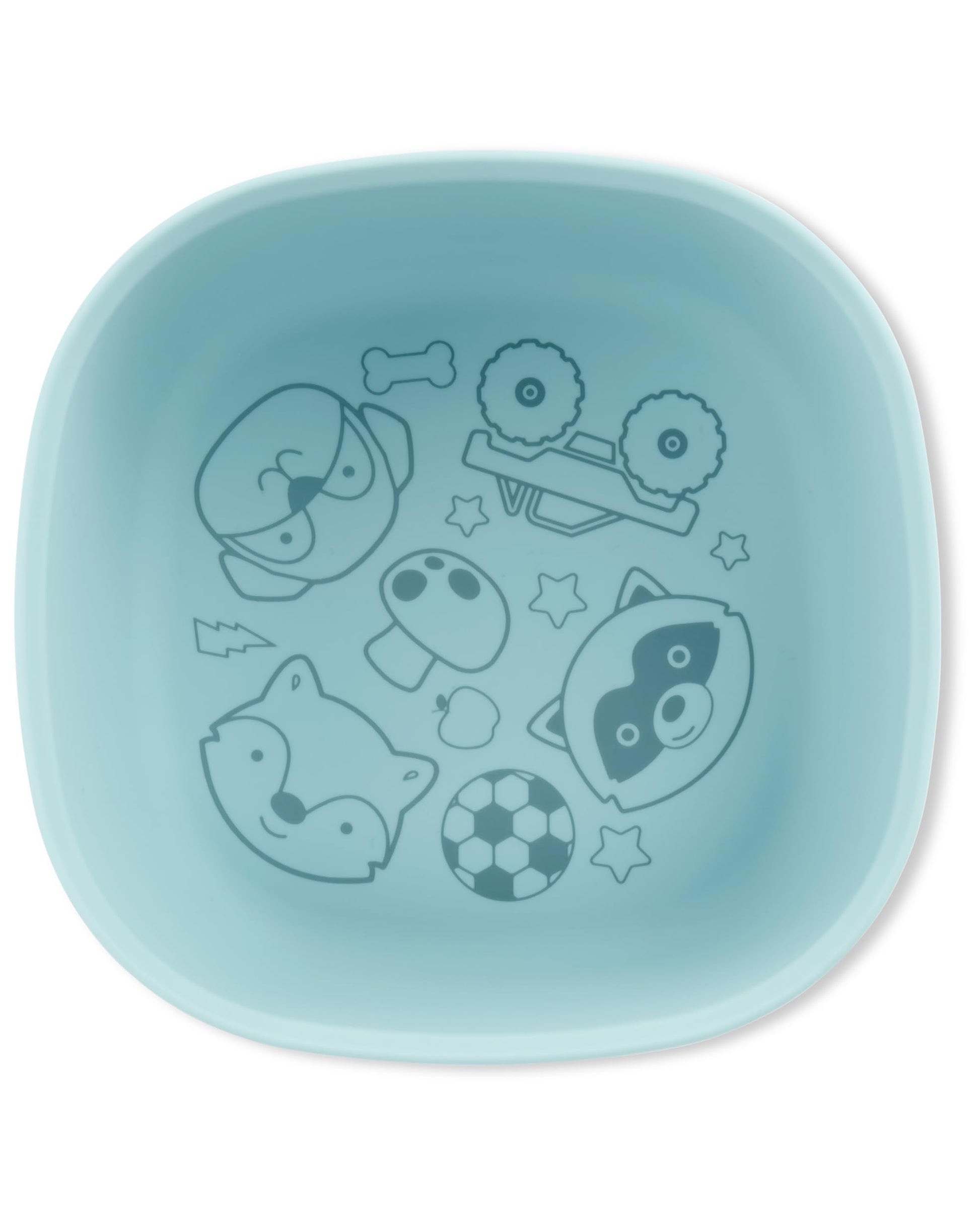 Skip Hop - Squad Silicone Bowl | Blue Skip Hop - Squad Silicone Bowl | Blue