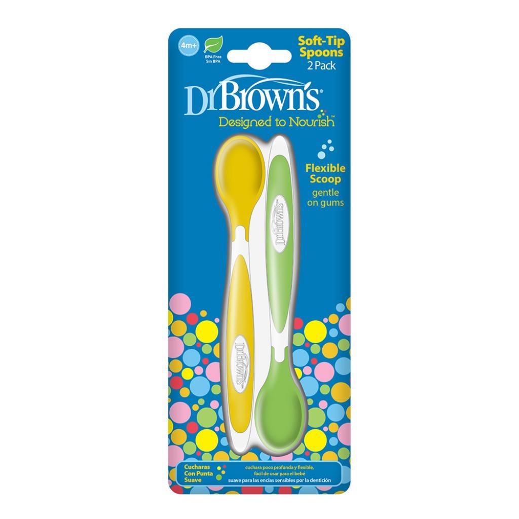 Dr Brown's - Soft Tip Spoons | 2 Pack Dr Brown's - Soft Tip Spoons | 2 Pack