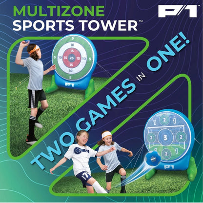 Hape - Multizone Sports Tower 2-in-1 Inflatable Soccer & Baseball Target Game — BambiniJO Jordan