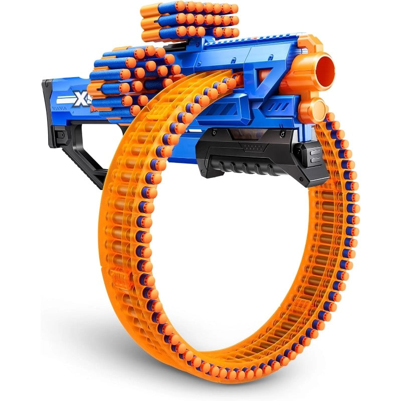 X-Shot - Insanity Mad Mega Barrel Blaster | 72 Darts | 8Y+ X-Shot - Insanity Mad Mega Barrel Blaster | 72 Darts | 8Y+
