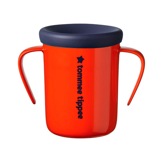 Tommee Tippee Easiflow 360° Cup w Handles | 200ml | 6m+ | Red