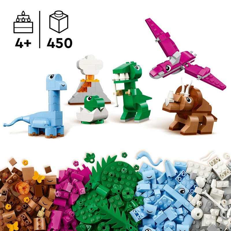 Lego - Creative Dinosaurs | 450 Pcs | 5Y+ Lego - Creative Dinosaurs | 450 Pcs | 5Y+