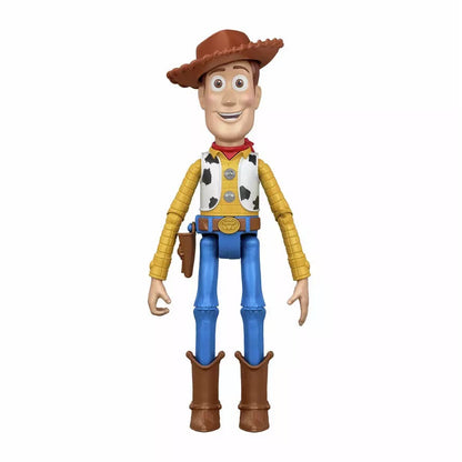 Toy figure of a cowboy character on a white background