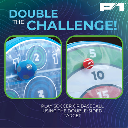 Hape - Multizone Sports Tower 2-in-1 Inflatable Soccer & Baseball Target Game — BambiniJO Jordan
