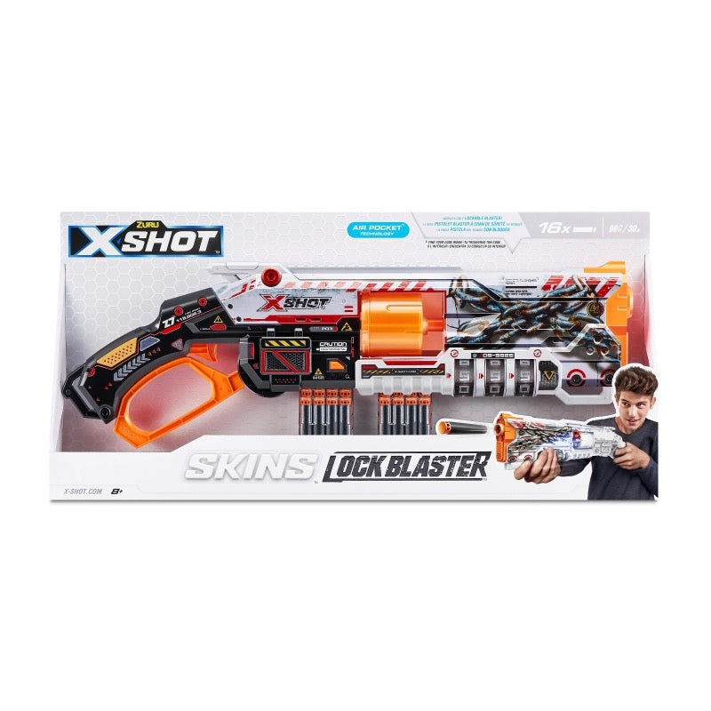 X-Shot - Skins S1 Lock Gun | 8Y+ X-Shot - Skins S1 Lock Gun | 8Y+