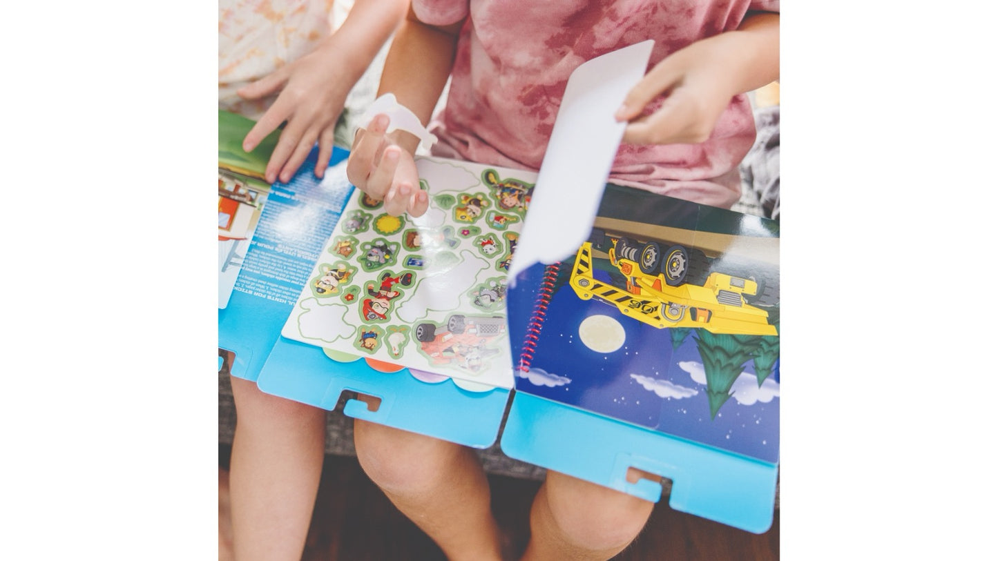 Mellisa & Doug Paw Patrol Restickable Stickers Flip-flap Pad | Classic Missions