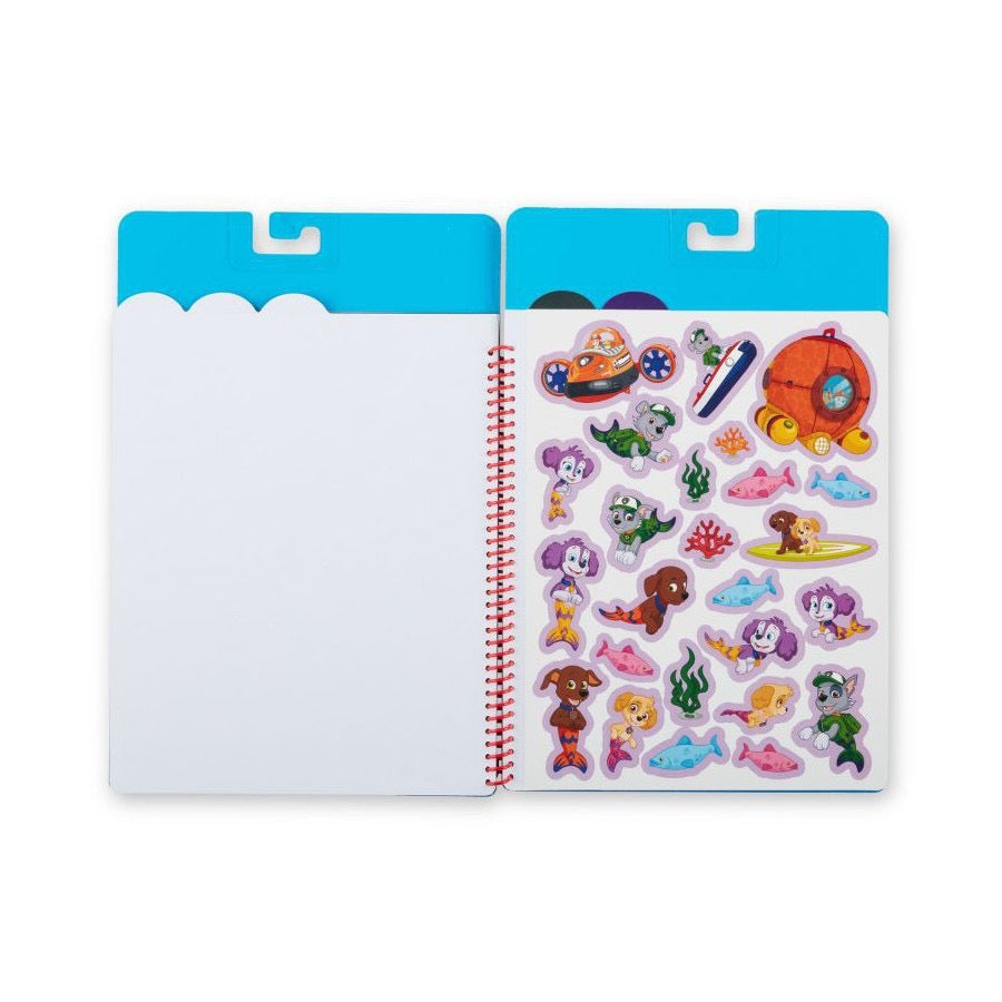 Mellisa & Doug Paw Patrol Restickable Stickers Flip-flap Pad | Classic Missions