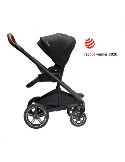 Nuna - MIXX™ next Stroller | Compact Fold & Flat Lay Seat | 0-7Y | Caviar