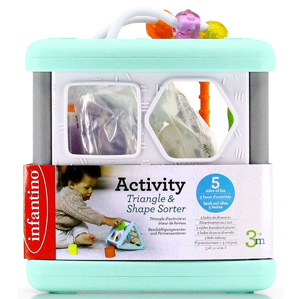 Infantino - Activity Triangle & Shape Sorter Infantino - Activity Triangle & Shape Sorter