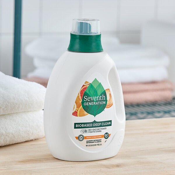 Seventh Generation - Natural Liquid Laundry Detergent | Citrus | 2.6 L