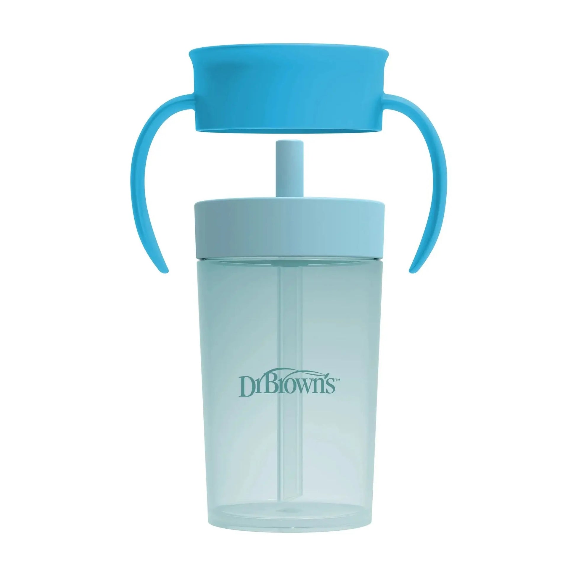 Dr. Brown's - Straw to 360 Cup Set | Ocean Blue | 9m+ | 300ml Dr. Brown's - Straw to 360 Cup Set | Ocean Blue | 9m+ | 300ml