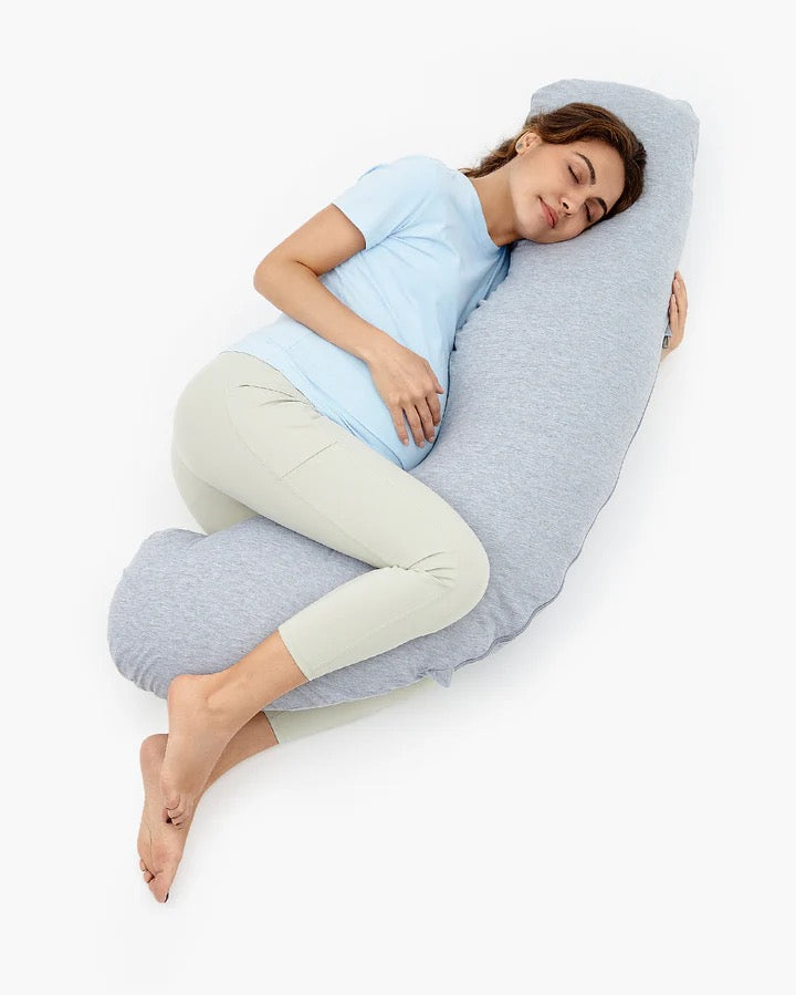 Momcozy - J-Shaped Maternity Body Pillow